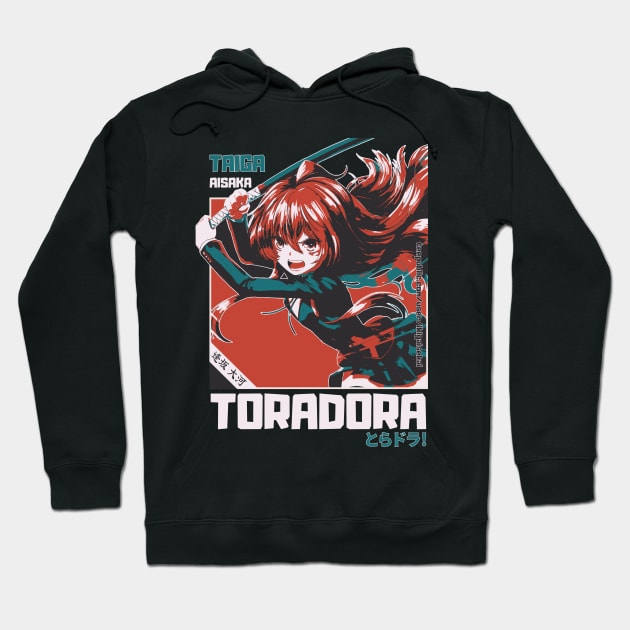 Whimsical Taiga Aisaka: Toradora Fan Art Hoodie by IKIGAISEKAI